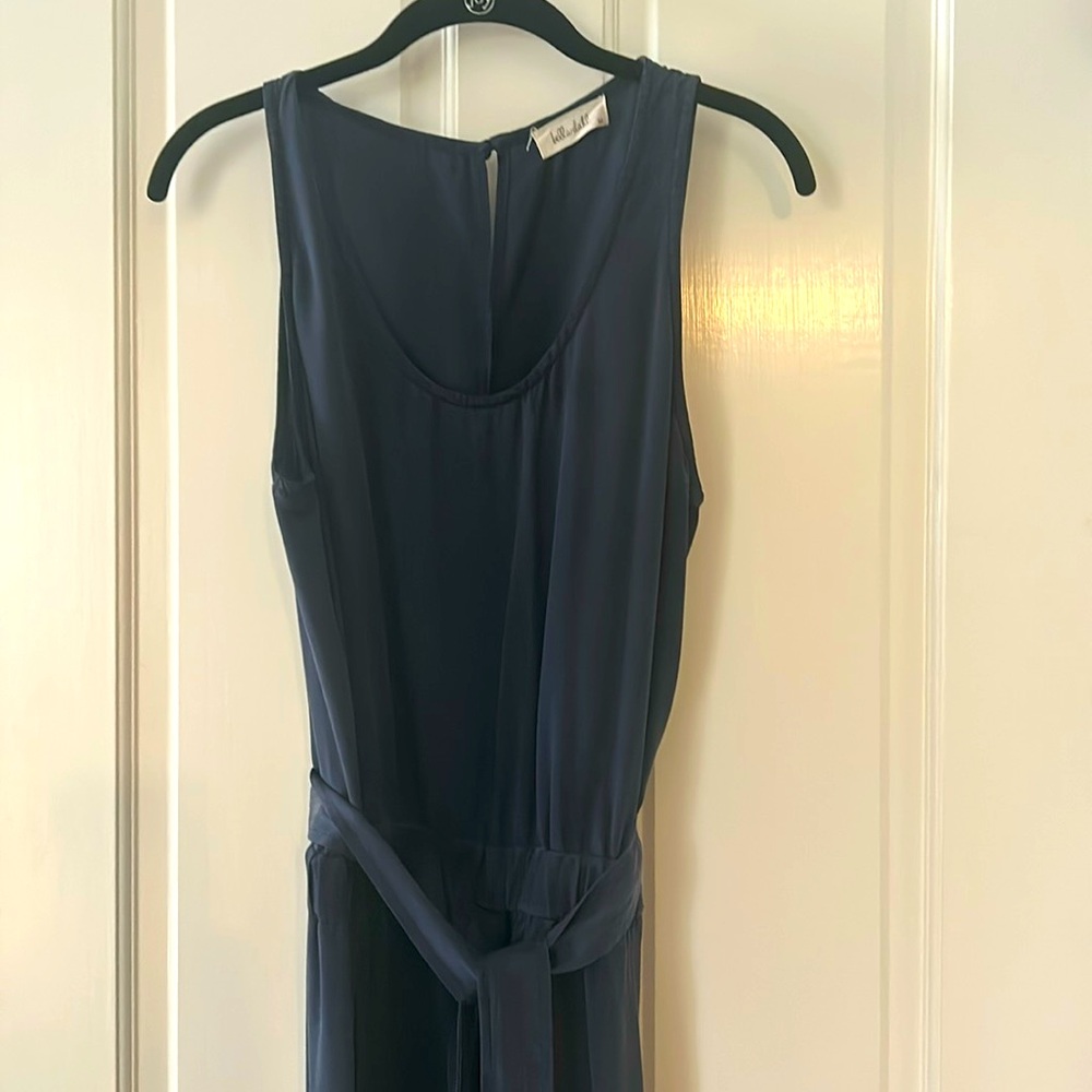 Summery Bella Dahl jumpsuit medium navy blue